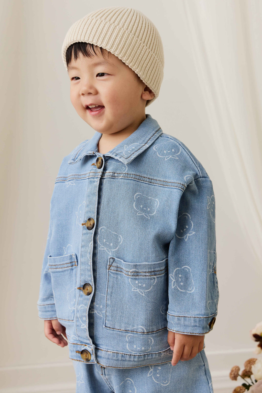 Veste classique en mélange de coton à rayures pour les fêtes, avec boutonnage sur le devant et coupe décontractée pour un look superposé au quotidien, tailles 6 mois à 8 ans