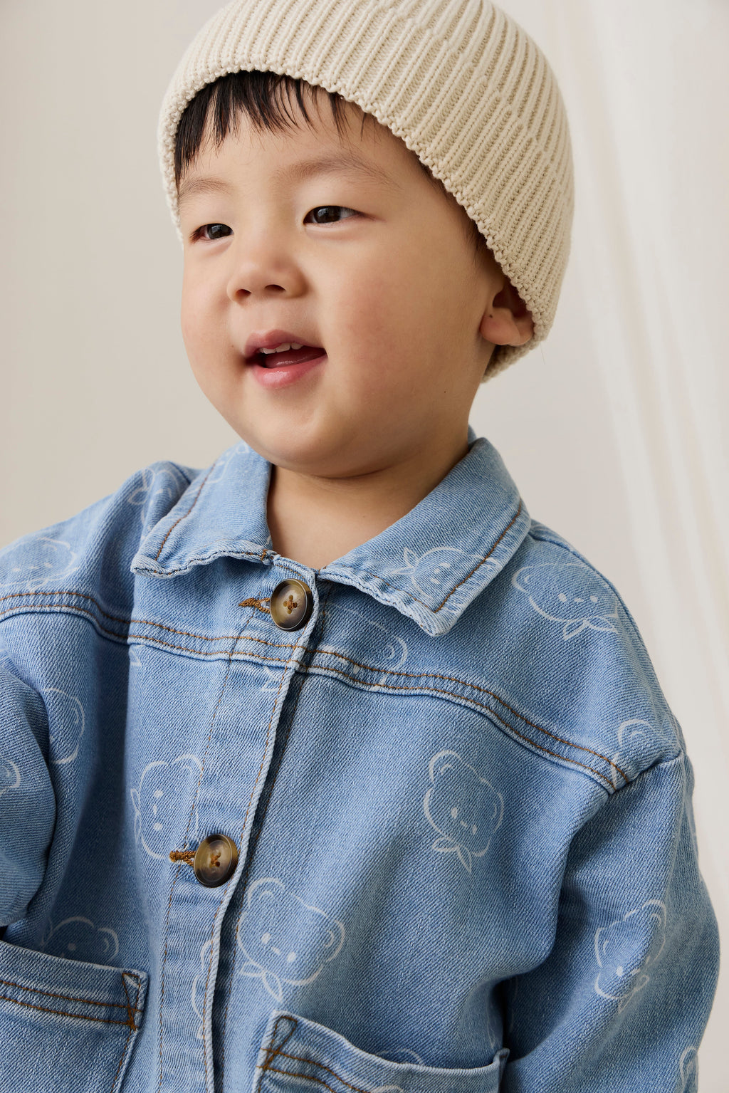 Veste classique en mélange de coton à rayures pour les fêtes, avec boutonnage sur le devant et coupe décontractée pour un look superposé au quotidien, tailles 6 mois à 8 ans