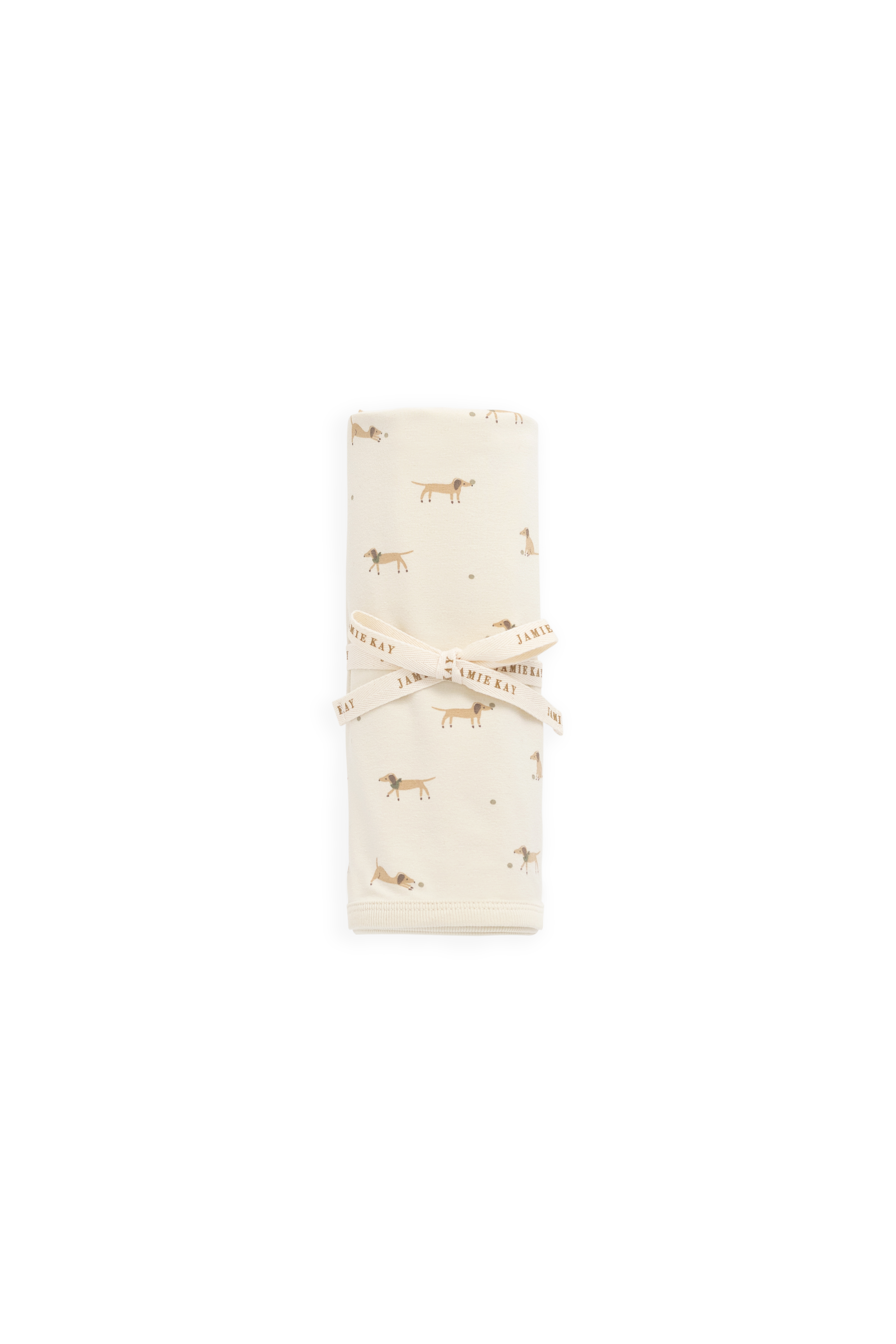 Couverture pour bébé en coton 100 % biologique imprimé manioc Sweet Cream Play Ball pour la sieste et la poussette 39x39