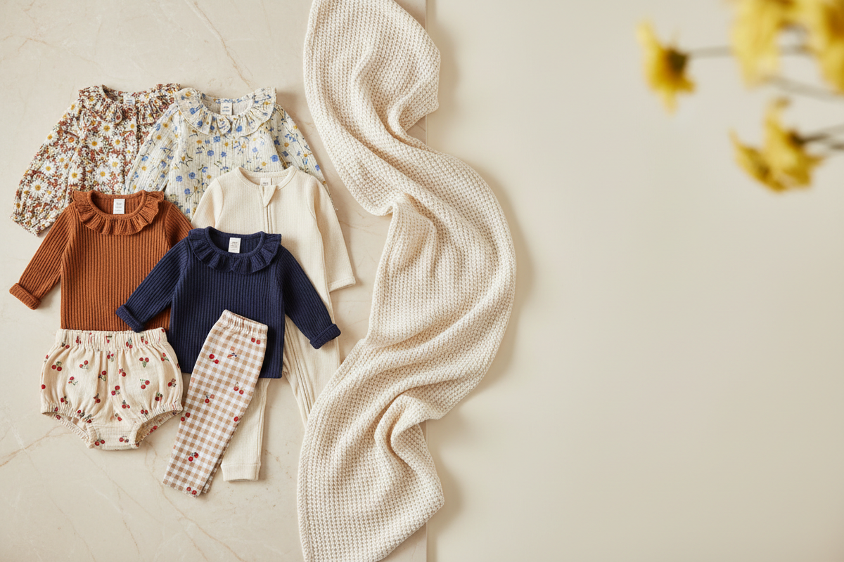 Children's Clothing Flat Lay – No Basket